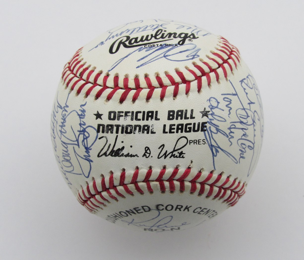 1991 New York Mets Team Signed By 33 Players Onl Baseball Johnson Viola 185519