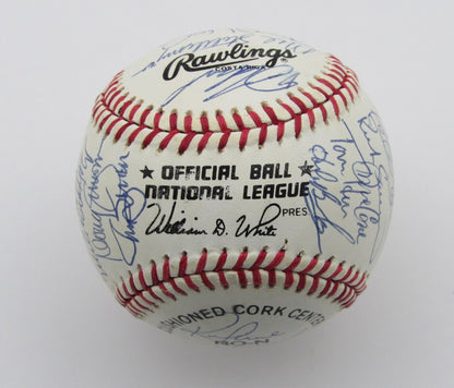 1991 New York Mets Team Signed By 33 Players Onl Baseball Johnson Viola 185519
