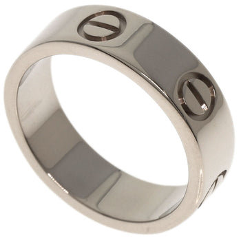 CARTIER   Ring love ring #51 K18 White Gold