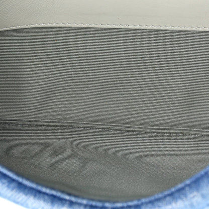 Givenchy 4G Soft Flap Bag Quilted Denim Small