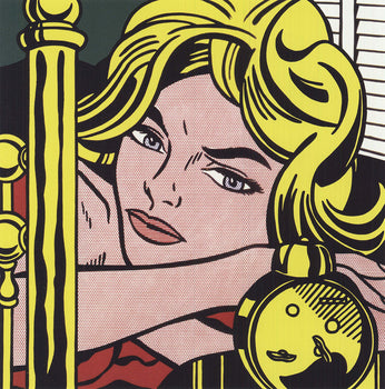 Roy Lichtenstein Blonde Waiting 