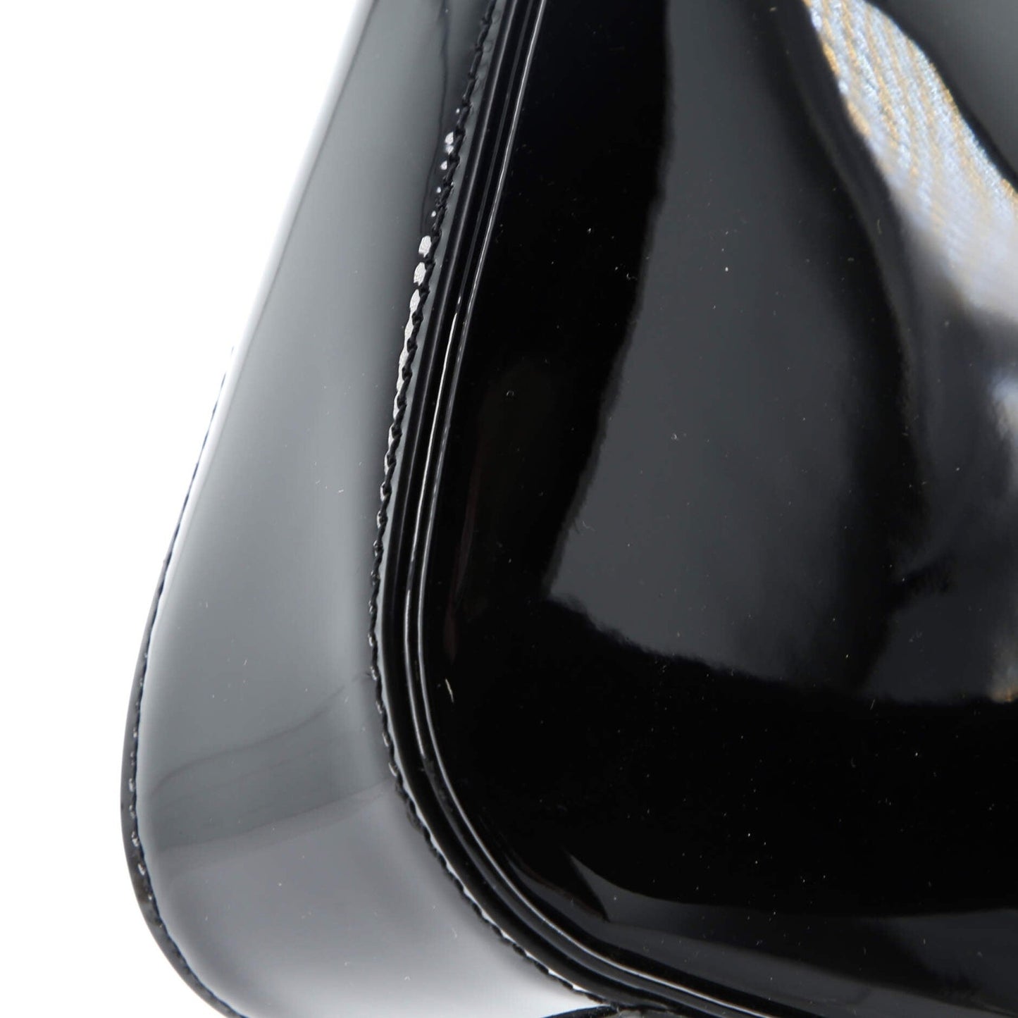 Saint Laurent Le 5 A 7 Hobo Patent Small