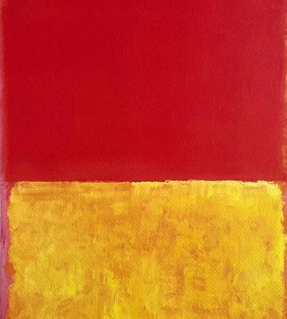 Mark Rothko Lithograph Coa Signed Op And Numbered