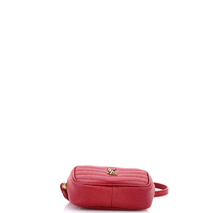 Saint Laurent Lou Camera Bag Matelasse Chevron Leather Baby