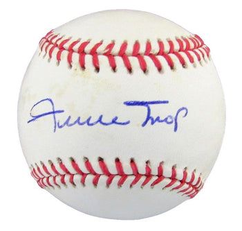 Willie Mays Hof Autographed Onl Baseball San