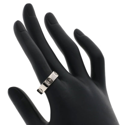 Gold CARTIER love ring #59 Ring K18 White