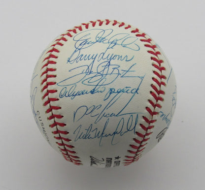 1990 New York Mets Team Signed by 30 Players ONL Baseball Strawberry 185518