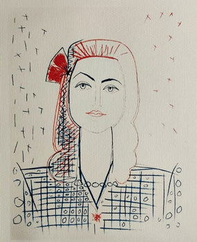 Pablo Picasso Lithograph Original COA Signed In