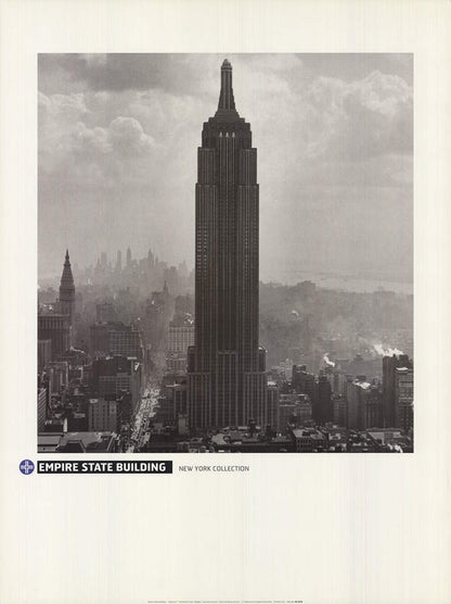 Artist Unknown Empire State Building " Offset Lithograph Photog