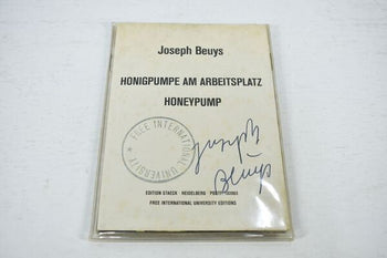 Joseph Beuys Signed Postcard Set Honigpumpe Am Arbeitsplatz 1977 Edition Staeck