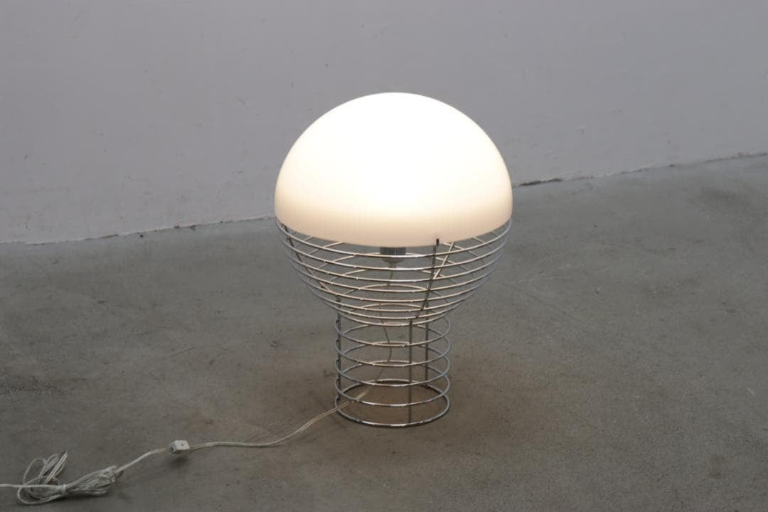 Verner Panton Wire Lamp, White, Size: ?400 x H540mm