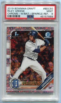 Riley Greene 2019 Bowman Draft Chrome Sparkle