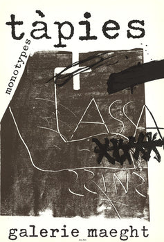 Antoni Tapies Monotypes 