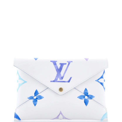 Louis Vuitton Kirigami Pochette Set By The Pool Monogram Watercolor Giant