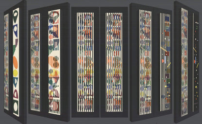 Yaacov Agam Double Metamorphosis Signed " Serigraph Contempora