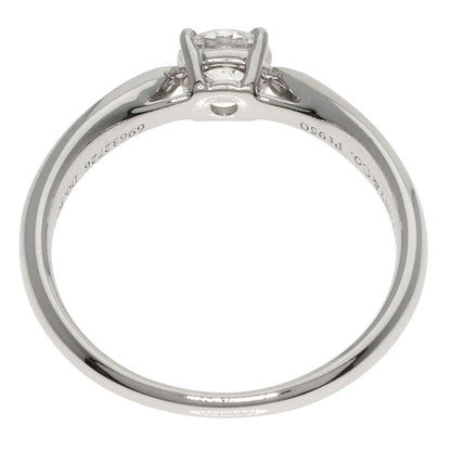 Tiffany&Co. Ring 1P Diamond Platinum Pt950