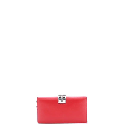 Prada Elektra Wallet On Chain Studded Leather