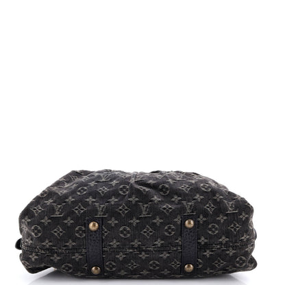 Louis Vuitton Neo Cabby Handbag Denim Mm