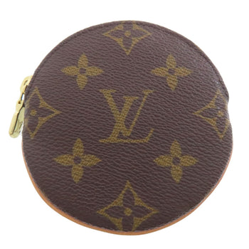 canvas LOUIS VUITTON M61926 Portonet Ron coin purse Monogram