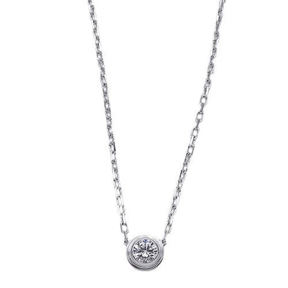 Cartier Diamants Lgers De Cartier Lm Diamond Necklace 750Wg White Gold