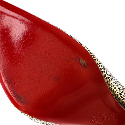 Christian Louboutin Women'S Galupump Pumps Perforated Leather 100