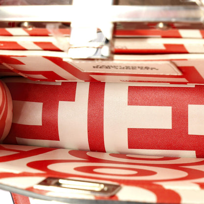 Fendi X Marc Jacobs Peekaboo Iseeu Bag Printed Leather Petite