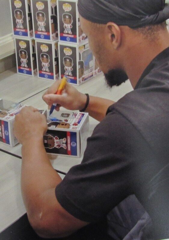 Saquon Barkley Signed Funko Pop! #118 Figurine