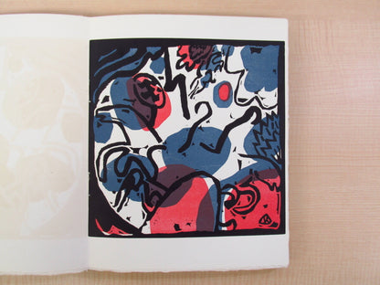 Kandinsky Wassily "Du Spirituel Dans L'Art" Rare Book With 1 Original Woodcut