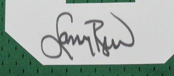 Larry Bird Hof Autographed Mitchell & Ness Basketball Jersey Celtics Jsa 182879