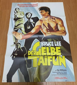 Bruce Lee : The Green Hornet (Tv) 1966 Original Promotion Illustration Poster