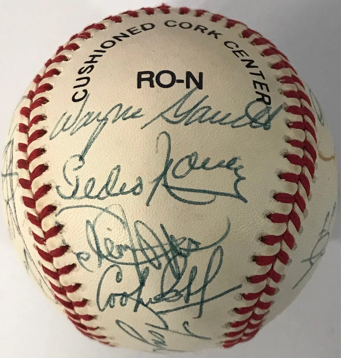 Old Timers Autographed Official Baseball