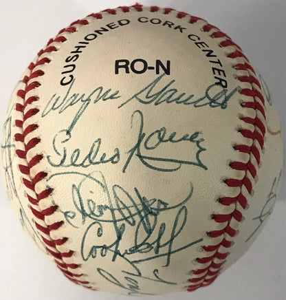 Old Timers Autographed Official Baseball