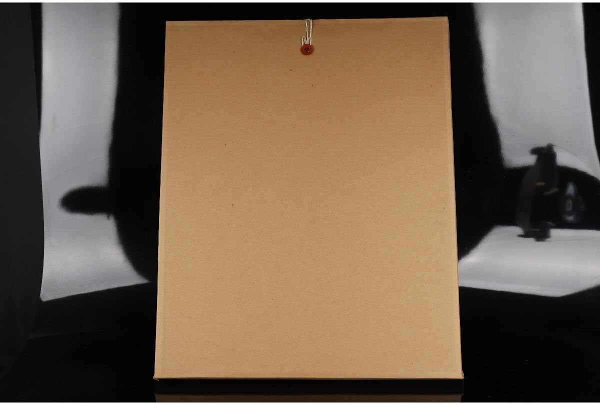 Munenori Makino Yama Murasaki 1984 Japanese Woodblock Print Signed Numbered