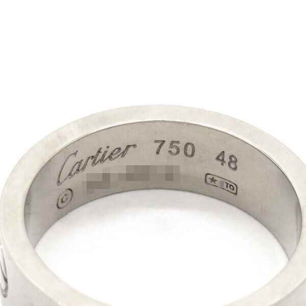 Cartier LOVE Ring Ring K18WG US#4.5