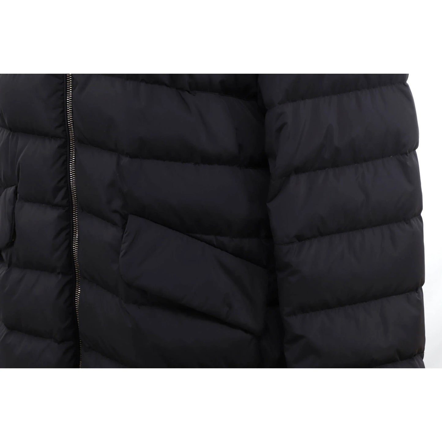 Moncler Women'S Indis Puffer Coat Polyamide With Down And Fur