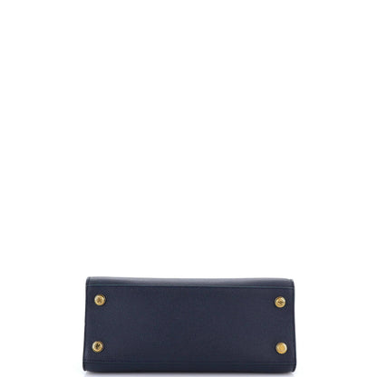 Louis Vuitton City Steamer Handbag Leather Mm