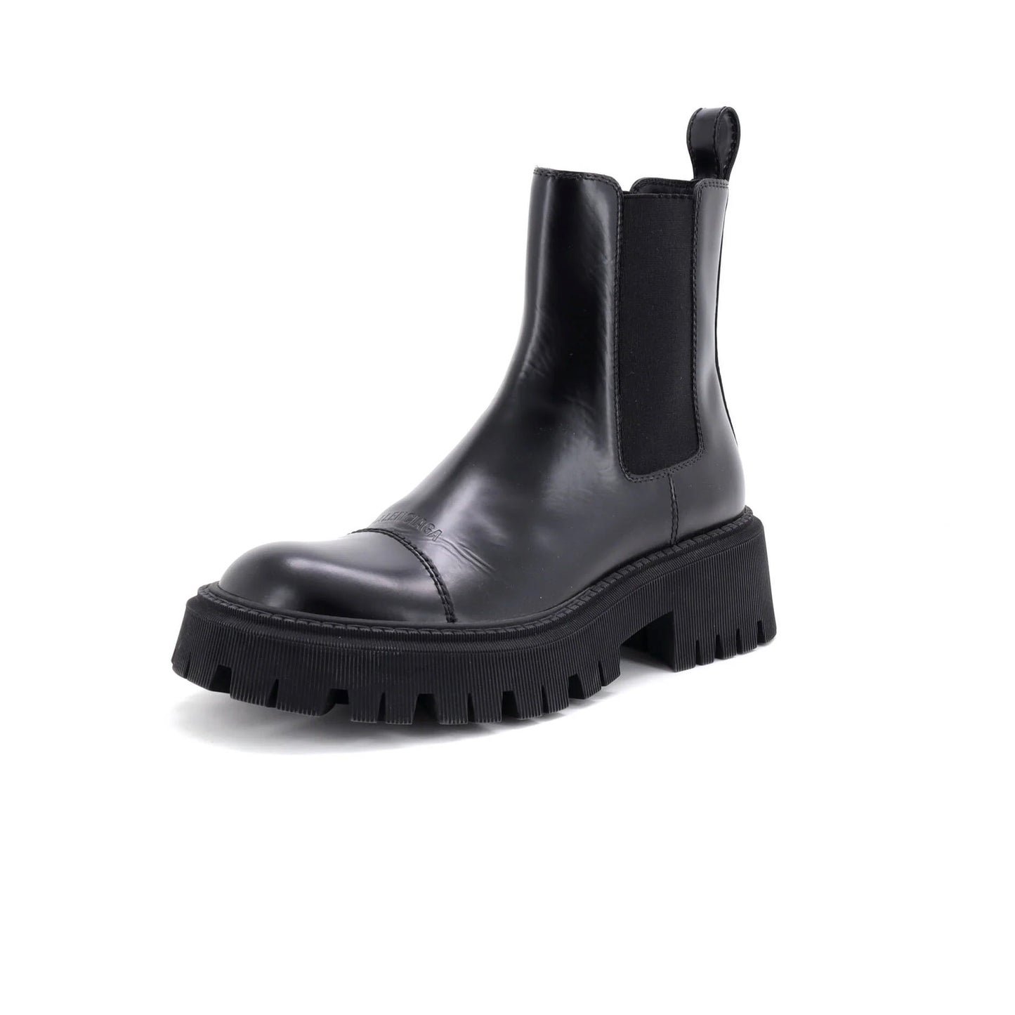 Balenciaga Women'S Tractor Chelsea Boots Leather
