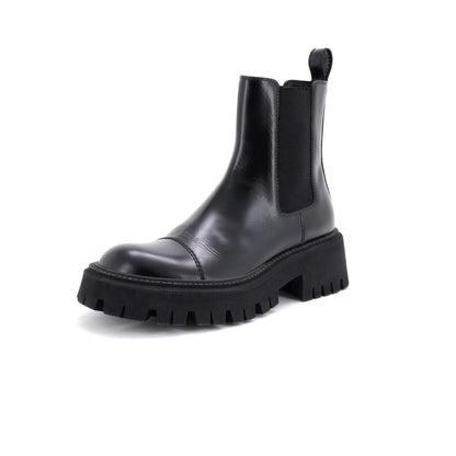 Balenciaga Women'S Tractor Chelsea Boots Leather