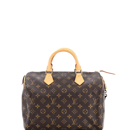 Louis Vuitton Speedy Handbag Monogram Canvas 30
