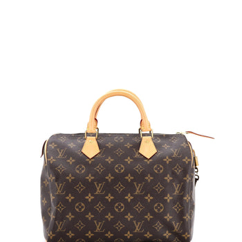 Louis Vuitton Speedy Handbag Monogram Canvas 30