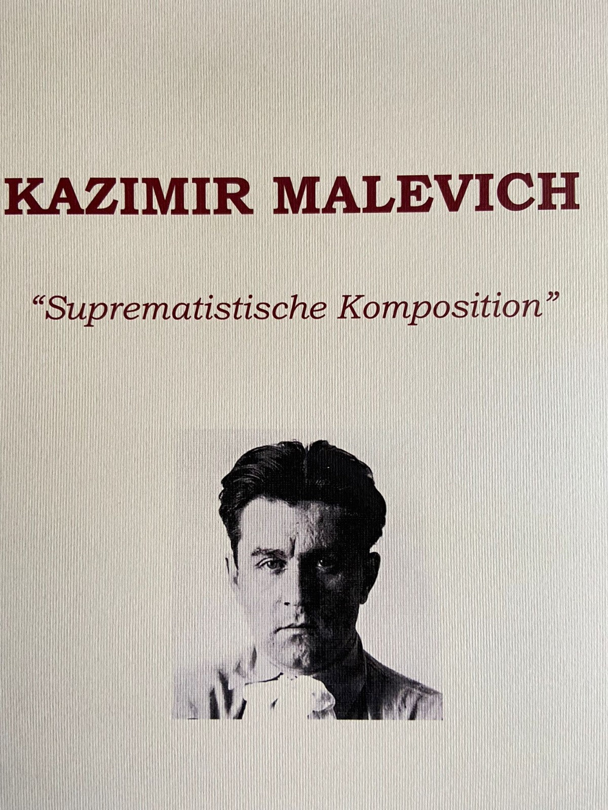 Kazimir Malevich Lithograph Numbered Coa - Piet Mondrian