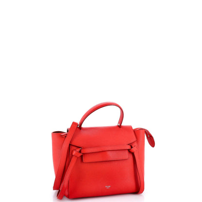 Celine Belt Bag Textured Leather Mini