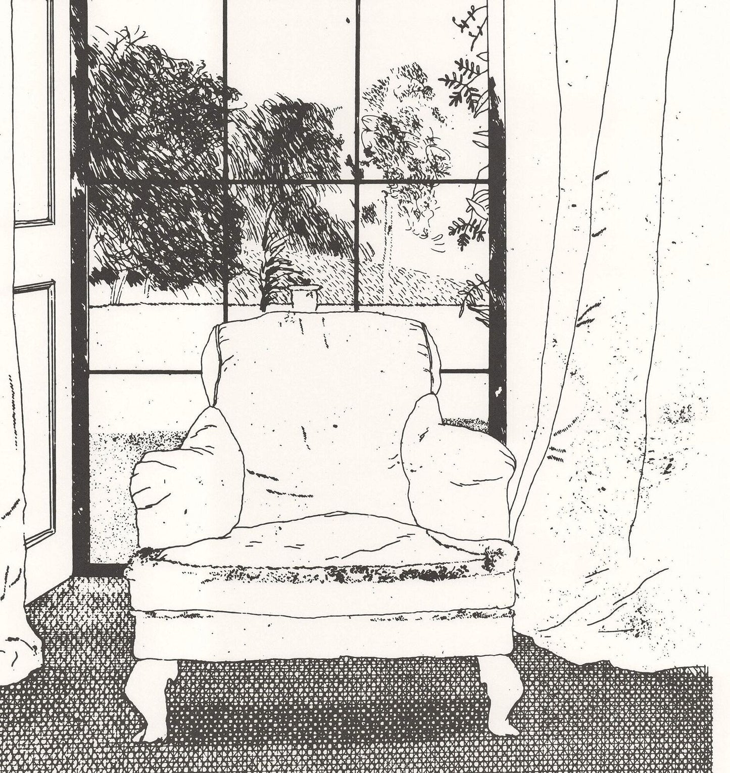 David Hockney Home From "Grimm'S Fairy Tales" " Lithograph Pop