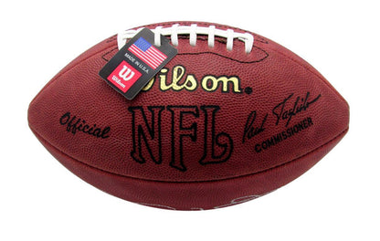 Johnny Unitas Hof Signed/Auto Wilson Nfl Football