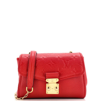 Louis Vuitton Saint Germain Handbag Monogram Empreinte Leather Bb