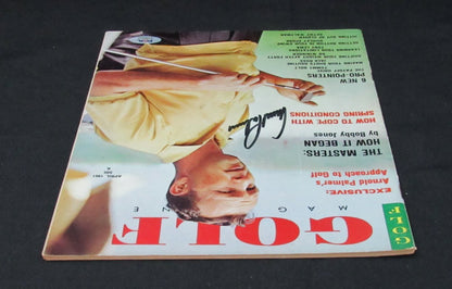Arnold Palmer Signed/Auto April 1961 Golf