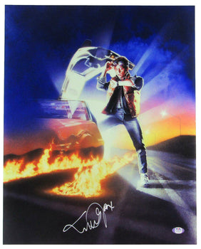 Michael J Fox Signed/Auto 16X20 Back To The