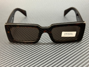 PRADA PR A07S 16N5Y1 Tortoise Brown Women's 52 mm