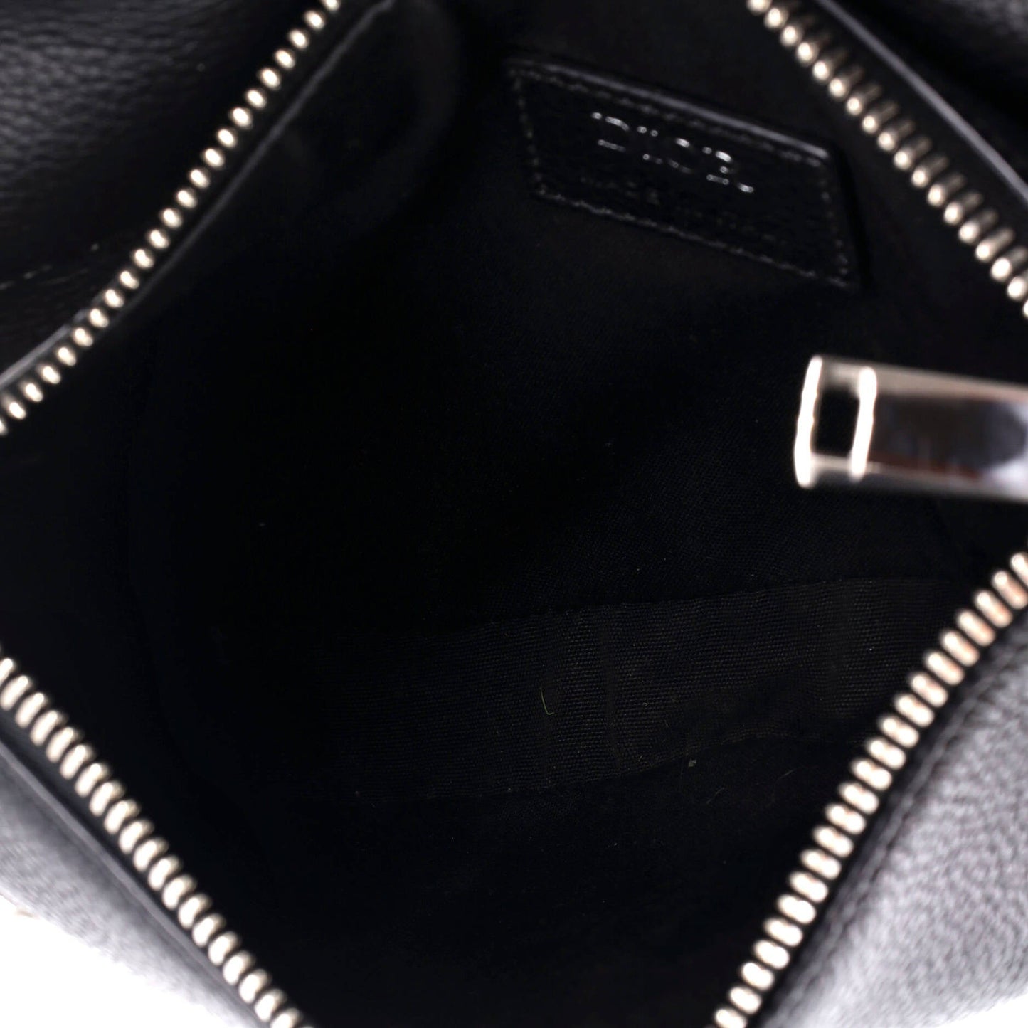 Christian Dior Saddle Crossbody Bag Leather Mini