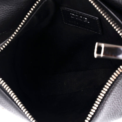 Christian Dior Saddle Crossbody Bag Leather Mini